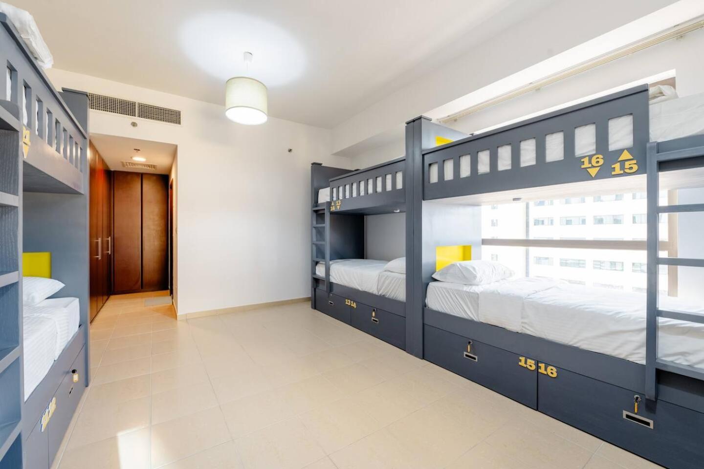 Moonlight Hostel Jbr - 2Min Walk To Jbr Beach - Gym - 2Min Metro Station - Poll Дубай Экстерьер фото